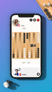 اسکرین شات 1 بازی Backgammon Online
