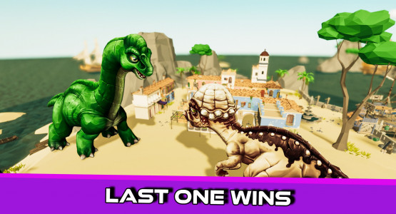 اسکرین شات بازی Dinosaur.io Jurassic Battle 5