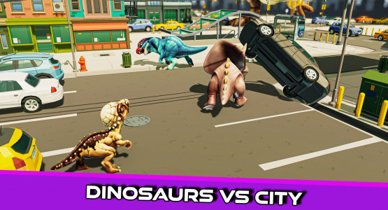 اسکرین شات بازی Dinosaur.io Jurassic Battle 2