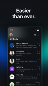 اسکرین شات برنامه Element X - Secure Chat & Call 2