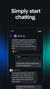 اسکرین شات 4 برنامه Element X - Secure Chat & Call