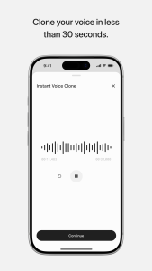 اسکرین شات 3 برنامه ElevenLabs: AI Voice Generator