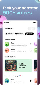 اسکرین شات 3 برنامه ElevenReader - Voice Reader