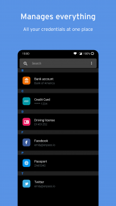اسکرین شات 2 برنامه Enpass Password Manager