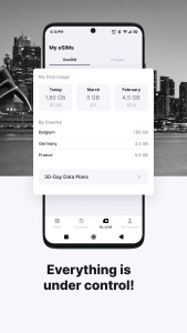 اسکرین شات 4 برنامه eSIM io: Global SIM Card