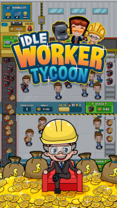 اسکرین شات بازی Idle Worker Tycoon - Incremental Factory 1