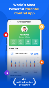 اسکرین شات 1 برنامه Parental Control FamilyTime