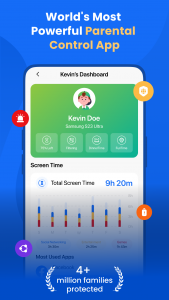 اسکرین شات برنامه Parental Control FamilyTime 1
