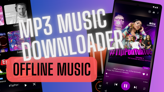 اسکرین شات 2 برنامه Music Downloader