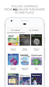 اسکرین شات برنامه Researcher: Science Journals Reader App 1
