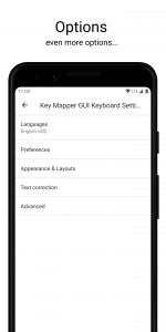 اسکرین شات 2 برنامه Key Mapper GUI Keyboard