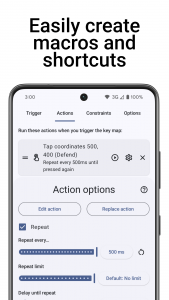 اسکرین شات برنامه Key Mapper & Floating Buttons 2