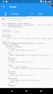 اسکرین شات برنامه Flutter Catalog with source code side-by-side 4