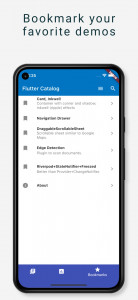 اسکرین شات 5 برنامه Flutter Catalog
