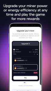 اسکرین شات 4 برنامه GoMining - Coin Mining App