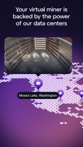 اسکرین شات 3 برنامه GoMining - Coin Mining App