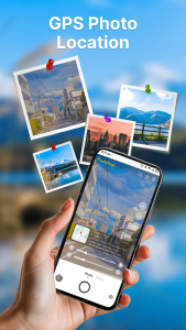 اسکرین شات 4 برنامه GPS Photo Stamp Camera Map
