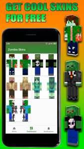 اسکرین شات برنامه Zombie Skins for Minecraft PE 3