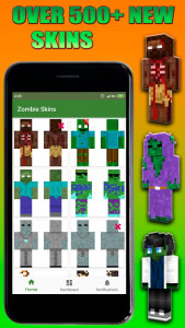 اسکرین شات برنامه Zombie Skins for Minecraft PE 1