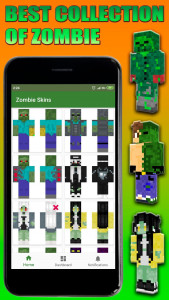 اسکرین شات برنامه Zombie Skins for Minecraft PE 4