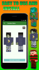 اسکرین شات برنامه Zombie Skins for Minecraft PE 2