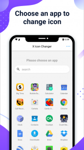 اسکرین شات برنامه X Icon Changer - Change Icons 1