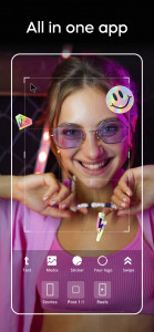 اسکرین شات برنامه InStories: Insta Stories Maker 1