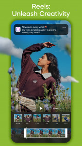 اسکرین شات 1 برنامه InStories Reels & Story Maker