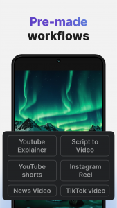 اسکرین شات برنامه invideo AI: Video Generator 2