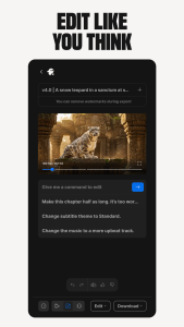 اسکرین شات 8 برنامه invideo AI: AI Video Generator