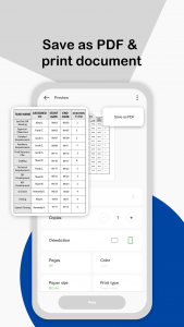 اسکرین شات برنامه Table Maker - Easy Table Notes 4