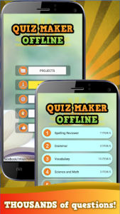 اسکرین شات برنامه Quiz Maker Offline 1