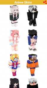 اسکرین شات برنامه Anime Skins minecraft 2