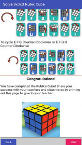 اسکرین شات برنامه How To Solve a Rubix Cube 3×3×3 Step By Step 7