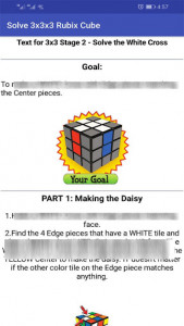 اسکرین شات برنامه How To Solve a Rubix Cube 3×3×3 Step By Step 3