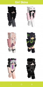 اسکرین شات برنامه Girl Skins For Minecraft 2