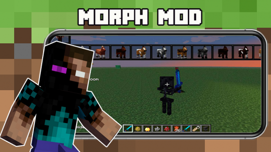 اسکرین شات بازی Morph Mod for Minecraft PE 5