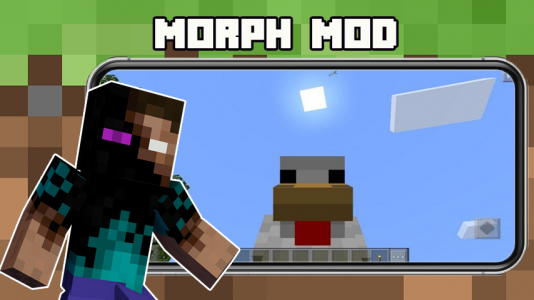 اسکرین شات بازی Morph Mod for Minecraft PE 4