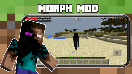 اسکرین شات بازی Morph Mod for Minecraft PE 2