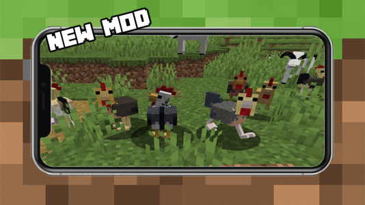 اسکرین شات بازی Animals Mod For Minecraft PE 1