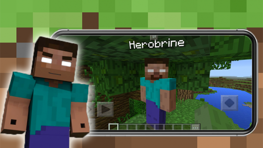 اسکرین شات بازی Herobrine Mod For Minecraft PE 5