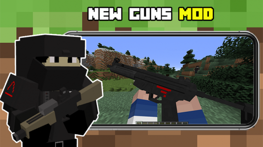 اسکرین شات بازی Guns For Minecraft Pe: Mod 2