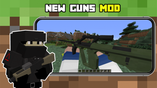 اسکرین شات بازی Guns For Minecraft Pe: Mod 3