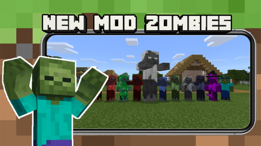 اسکرین شات بازی Zombie Mod For Minecraft PE 3