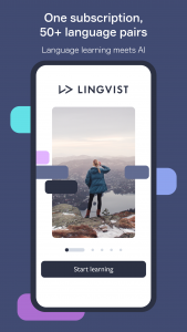 اسکرین شات برنامه Lingvist: Learn Languages Fast 1
