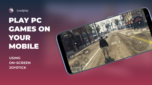 اسکرین شات 1 برنامه Loudplay — PC games on Android