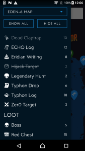 اسکرین شات 2 برنامه MapGenie: Borderlands 3 Map