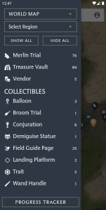 اسکرین شات 2 برنامه MapGenie: Hogwarts Legacy Map