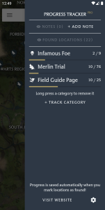 اسکرین شات 4 برنامه MapGenie: Hogwarts Legacy Map