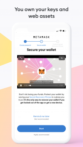 اسکرین شات برنامه MetaMask - Blockchain Wallet 3